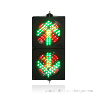 parking lots green arrow led traffic light 200mm